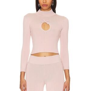 Loba Fitted Pink Callias Sweater Size M